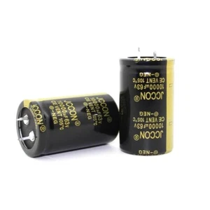 2pcs 10000uf 63V Audio Amplifier Power Supply Filter Capacitor 30x50mm JCCON - Picture 1 of 4