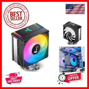 ARGB CPU Cooler,Silent Series CPU Cooler, CPU Fan Air Cooler H154mm, 4 Copper... - Picture 1 of 10