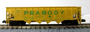 Trix N Scale Peabody 4 Bay Hopper No Box - Picture 1 of 4