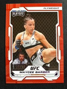 2023 Panini Chronicles UFC Playoff Purple #168 Maycee Barber /49 - Picture 1 of 2