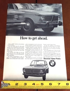 1969 BMW ORIGINAL AD - Picture 1 of 2