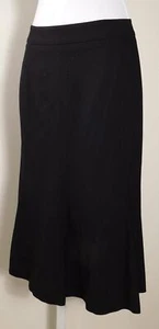 Falda para mujer MAX MARA de lana negra línea A talla 4 - Imagen 1 de 5