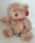 Keel Toys Teddy Bear Red Bow Tie Soft Plush Toy 7" Original Collection NWT Cute