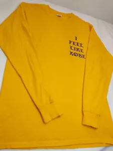 2016 "I Feel Like Kobe" Kobe Bryant "Mamba Day" Lakers Langarm-T-Shirt Medium - Bild 1 von 10