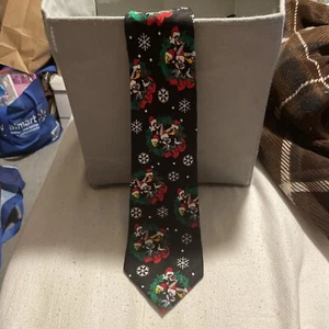 1995 Vintage Looney Tunes Christmas Tie Bugs Bunny Tweety Bird Sylvester Cat - Picture 1 of 5
