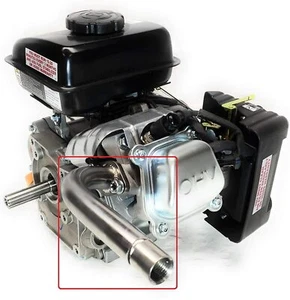 Tubo de escape Predator 79cc Harbor Freight, con rosca hembra SS 1/2". - Imagen 1 de 6
