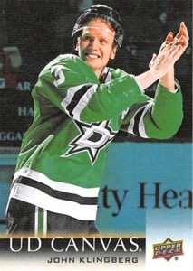 18/19 UPPER DECK UD CANVAS #C27 JOHN KLINGBERG STARS *59297