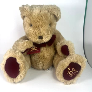 La Senza 1998 Strauss Hand Puppet Bear Plush 16 inch Retired With Tag & Stickers - Picture 1 of 7