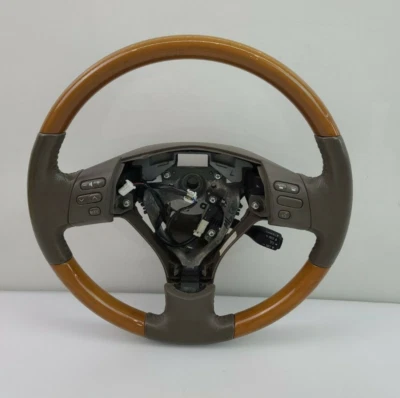 Volante Lexus RX330 RX350 400H 2004-2009 grano de madera OEM 04-09 Foto 1 de 2
