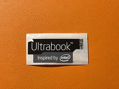 1x Sticker for Ultrabook Inspired By - Black Edition 13mm x 30mm Logo Decal Case - Image 1 of 2