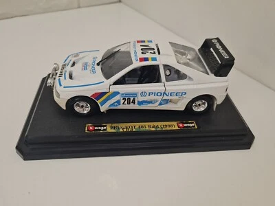 Burago Peugeot 405 Raid 1988 1:24 - Immagine 1 di 4