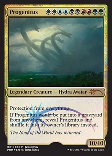 1x FOIL PROGENITUS - Hydra - Grand Prix Promo - MTG - Magic the Gathering - Image 1 of 1