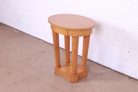 Nancy Corzine Empire Style Nightstand or Occasional Tea Table Cover