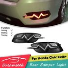 Für Honda Civic 2016 2017 2018 Herzschlag LED Rücklicht Bremse Blinker Rauch