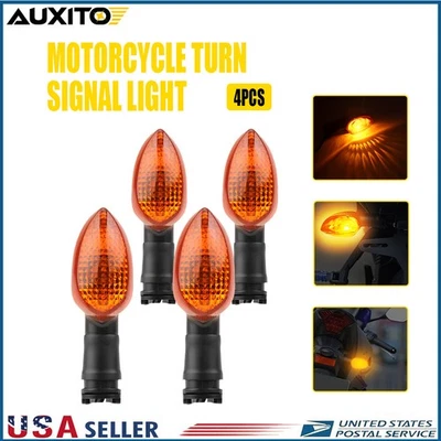 Lámpara indicadora de luz de señal de giro delantera/trasera de 4 piezas para YAMAHA YZF-R25 R3 R15 R1 R6 Foto 1 de 4