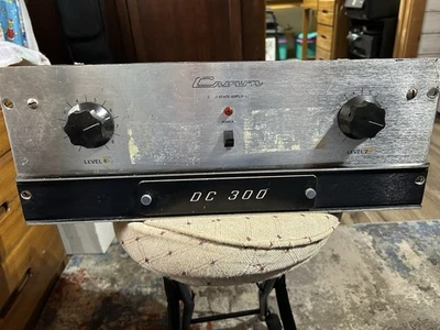 Vintage Crown DC300 2-Channel Stereo Power Amplifier For Rack System. Works. - Image 1 of 4