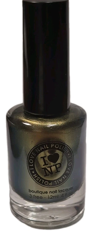 ILNP Bishop - Gold, Olive Green, Greyish Blue Ultra Chrome Nail Polish - Image 1 of 3