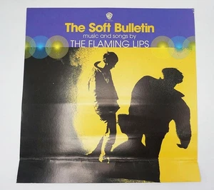 The Flaming Lips Soft Bulletin Promo Double Sided Poster Flat 12"x12" - Picture 1 of 6