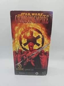 Hasbro Star Wars Black Series Comics Crimson Empire Carnor Jax 6" Figure Sealed - Picture 1 of 4