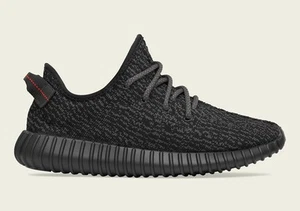 Yeezy Boost 350 Pirate Black (2023) US7.5 | Brand New Authentic - Picture 1 of 1