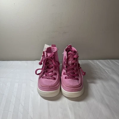 Billy Footwear Haring Toddler High-Top Shoes Pink Colorblock, Size 8 - Image 1 of 4
