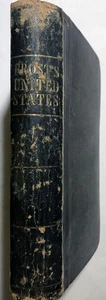 Rare Vintage 1847 Book Frost's United States A History Of The United States - Picture 1 of 14