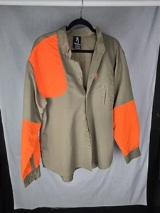 BROWNING Shirt Mens L Button Up Long Sleeve Shooting Hunting - Picture 1 of 6