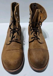 Red Wing Shoes 8083 Iron Ranger Boots - Hawthorne Muleskinner - Size 11 EUC - Picture 1 of 9