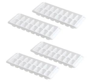 Kitch Easy Release weiße Eiswürfelform, 16 Würfel (4er-Pack) - 64 Würfel insgesamt - Bild 1 von 6