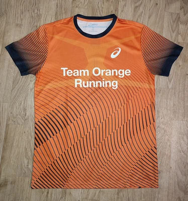 Maillot T-shirt Asics Team Orange Running - Marathon Pour Tous JO PARIS 2024 - Photo 1/2