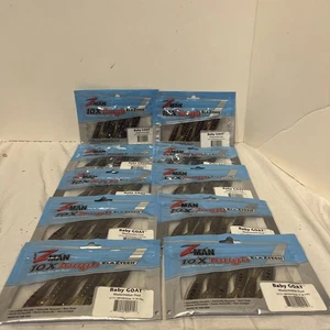 (10) Z Man Baby Goat 3” rojo sandía lote de 10 paquetes de 6 - Imagen 1 de 3