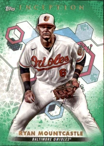 2022 Topps Inception Ryan Mountcastle - Baltimore Orioles #57 Green - Bild 1 von 2