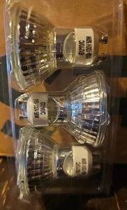 GU10+C  50W  110-130V Replacement Halogen Bulb Light Lamp Candle Set Of 3 - Picture 1 of 3