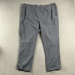 Pantaloni Rigidi Montagna Donna 2X Blu Dynama Pull On Escursionismo Cargo Nylon Outdoor - Foto 1 di 12