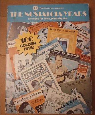 Tele House Inc. presents The Nostalgia Years Arranged for Voice, Piano & Guitar - Image 1 of 4