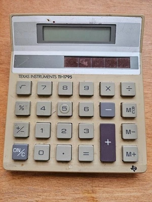 Texas Instruments TI-1795 Calculator~Good Working Condition - Image 1 of 3
