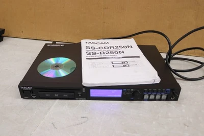 Tascam SS-CDR250N Rackmount Two-Channel Network SD/USB/Media Digital Recorder - Image 1 of 4