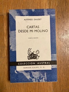 Libro Cartas Desde Mi Molino Alfonso Daudet 1970 Austral Calpe Español - Imagen 1 de 4