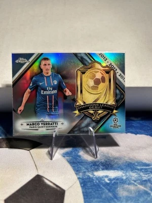 2018-19 Topps Chrome UCL Champions League Debut Marco Verratti - Image 1 of 2