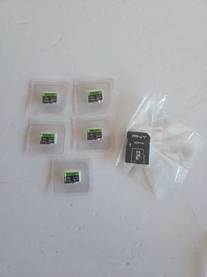 PNY 64GB Elite-X Class 10 U3 V30 microSDXC Flash Memory Card (5 Pack) - Image 1 of 4