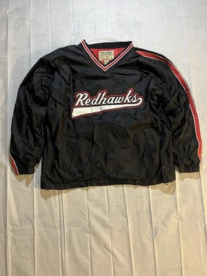 REDHAWKS Steve and Barry's Lined Pullover Green Jacket Size MEDIUM Men's - Image 1 of 4