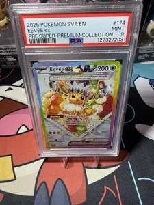 Eevee ex 174 Sv: Scarlet & Violet Promo Cards Holo PSA 9 - Picture 1 of 3