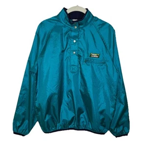 LL. Bean Windbreaker Jacket Vintage 1980s Men’s M Teal Missy Jade Made In USA - Picture 1 of 11