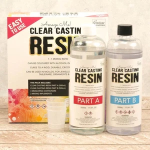 CASTING RESIN KIT - A Side 500ml CLEAR FINISH + CASTING RESIN - B SIDE 500ml CLE - Bild 1 von 4