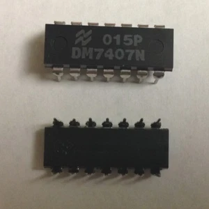 NATIONAL SEMICONDUCTOR 7407  DM7407  (10 PCS) - Picture 1 of 2