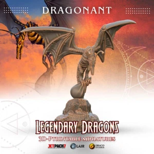 Impression 3D Dragon Dragonant - Picture 1 of 1