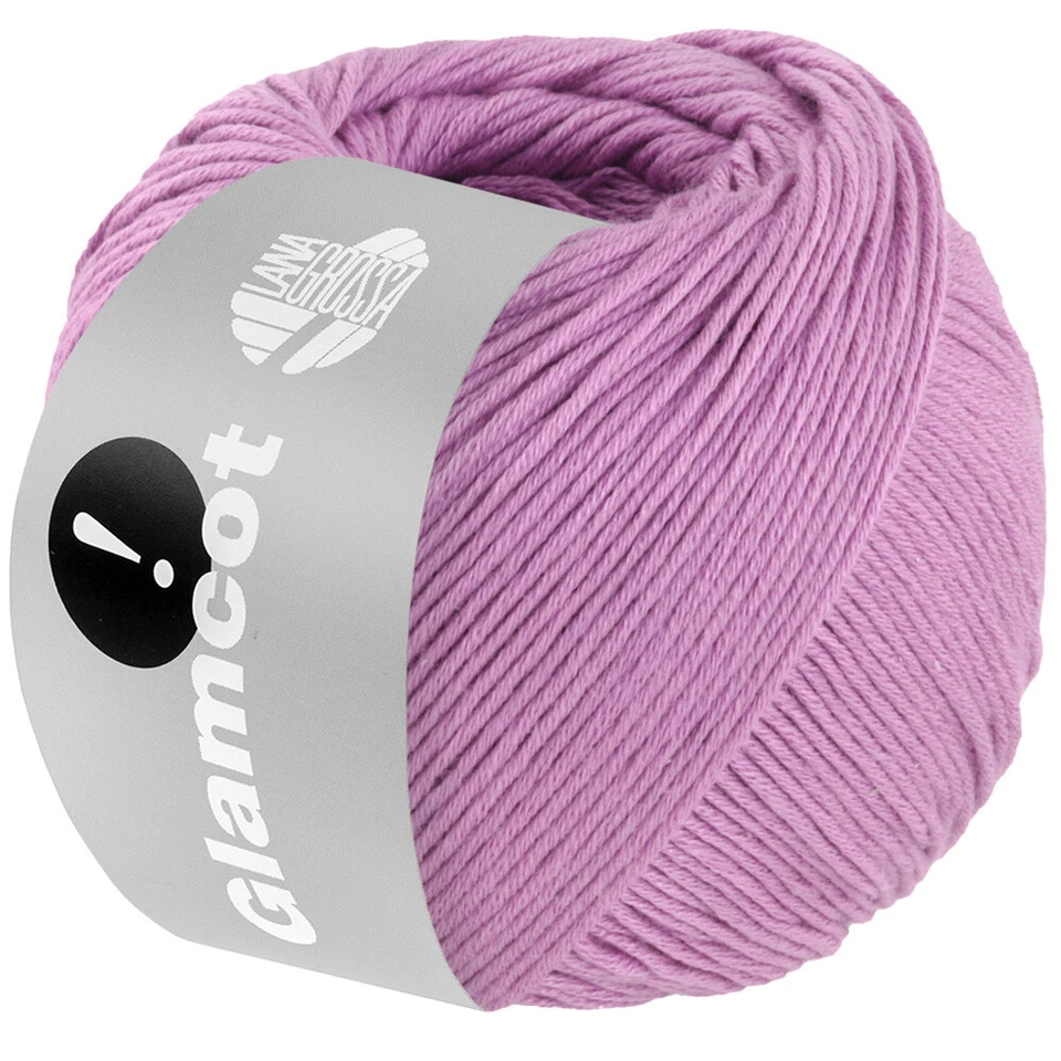 Wolle Kreativ! Lana Grossa - Glamcot Fb. 23 flieder 50 g - Bild 1 von 1