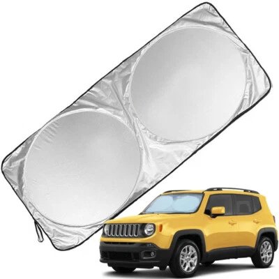 Parabrisas de coche para Jeep Cherokee Parasol Reflectante Calor Bloque UV Cubierta Visera Foto 1 de 4