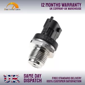 FOR VAUXHALL OPEL 1.3 1.6 1.9 2.0 CDTI FUEL RAIL PRESSURE SENSOR 0281002706 - Picture 1 of 3