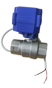 EE. UU. Válvula de bola motorizada NPT sólida de 3/4" N/C 110/115/120/220/240 VCA 2 hilos SS304 - Imagen 1 de 8